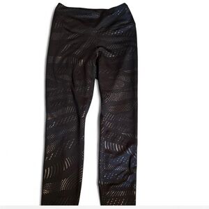 Nike Black Dri-FIT Leggings with Pattern